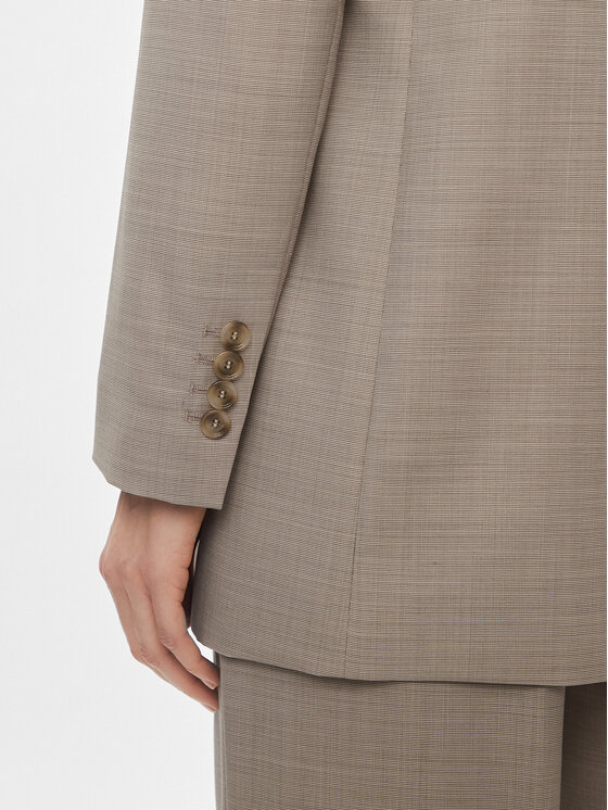 BOSS Boss Giacca da abito Jarmina 50505587 Beige Relaxed Fit