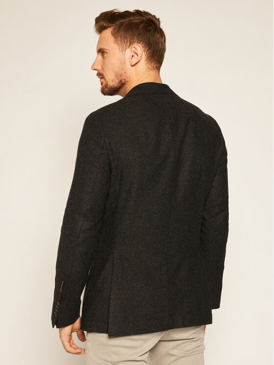 Oscar Jacobson Oscar Jacobson Zakó Egel Patch 3174 5323 Szürke Regular Fit
