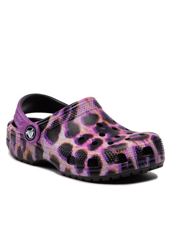 Crocs classic discount animal print clog