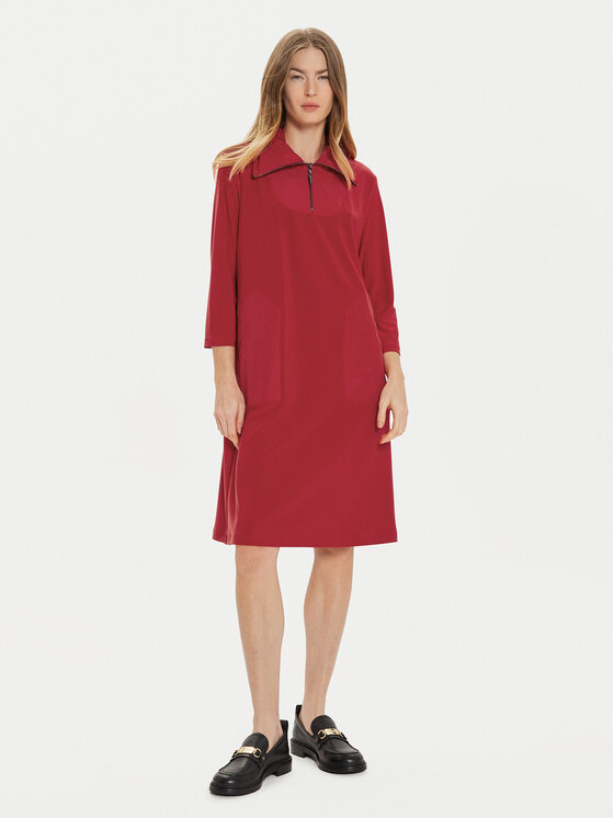 Joseph Ribkoff Joseph Ribkoff Hétköznapi ruha 244045 Piros Regular Fit