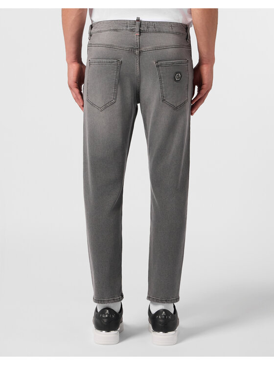PHILIPP PLEIN PHILIPP PLEIN Jeansy 30580 Szary Slim Fit