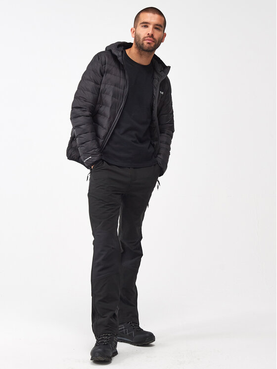 Regatta Regatta Übergangsjacke Marizion RMN223 Schwarz Regular Fit