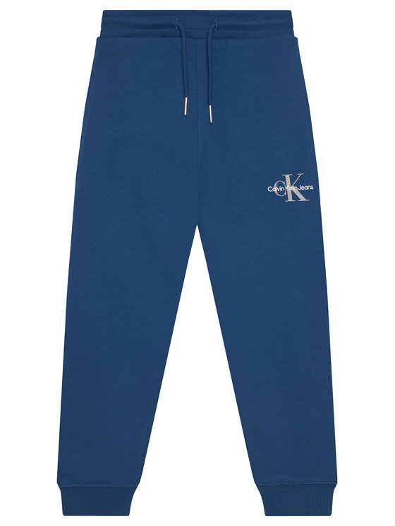 Calvin Klein Jeans Calvin Klein Jeans Pantaloni trening Monogram Logo IU0IU00285 D Albastru Regular Fit