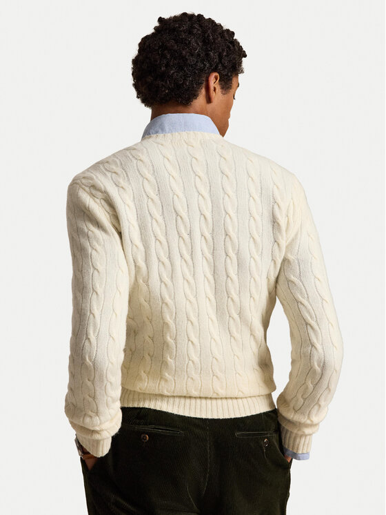 Polo Ralph Lauren Polo Ralph Lauren Džemperis 710876762010 Krēmkrāsas Regular Fit