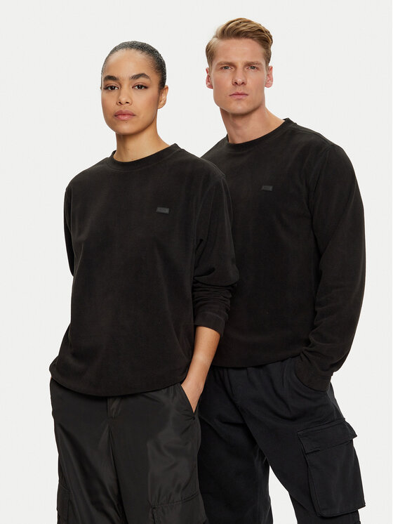 Rains Rains Μπλούζα 21550 Μαύρο Regular Fit