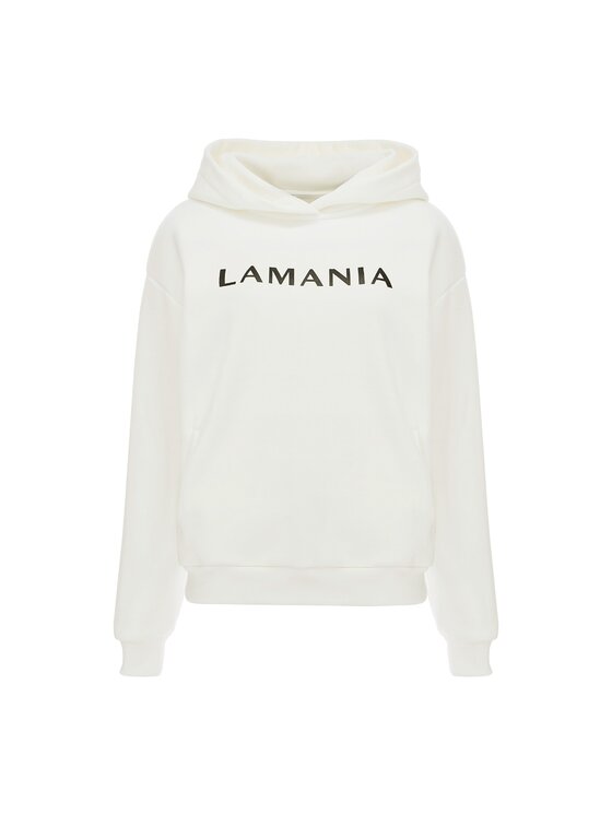 La Mania La Mania Mikina EVERY Écru Classic Fit
