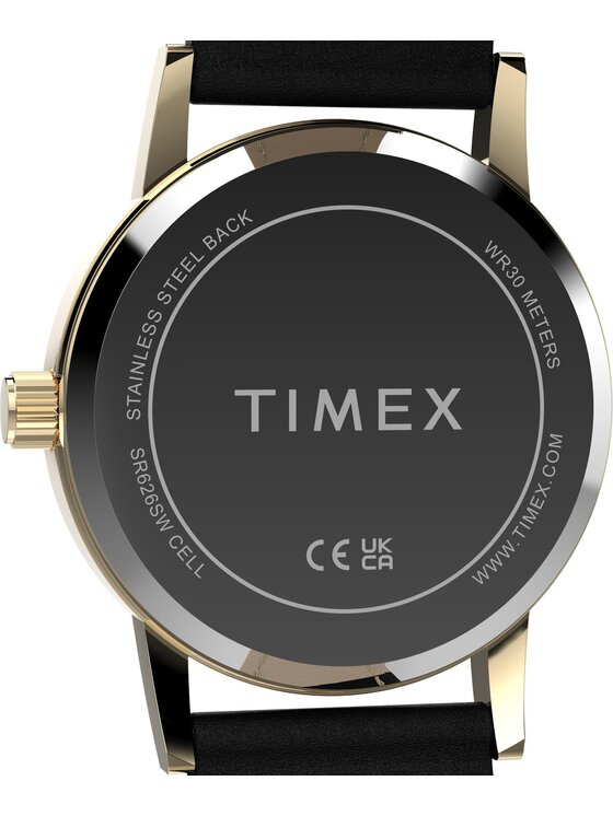 Timex Timex Zegarek TW2Y67200 Czarny
