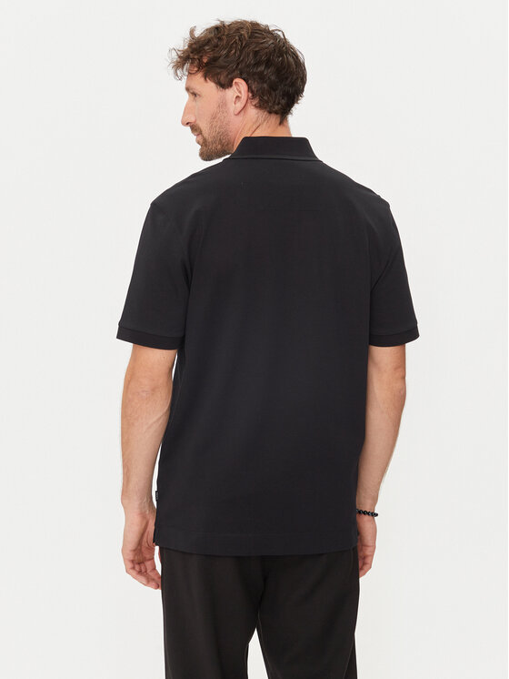 BOSS Boss Polo Parlay 210 50512112 Czarny Regular Fit