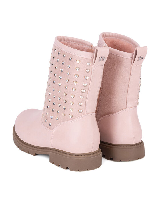 Nelli Blu Nelli Blu Botki CS1575-05 Różowy