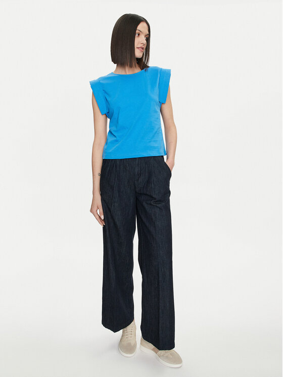 United Colors Of Benetton United Colors Of Benetton Palaidinė 3BL0D1077 Mėlyna Regular Fit