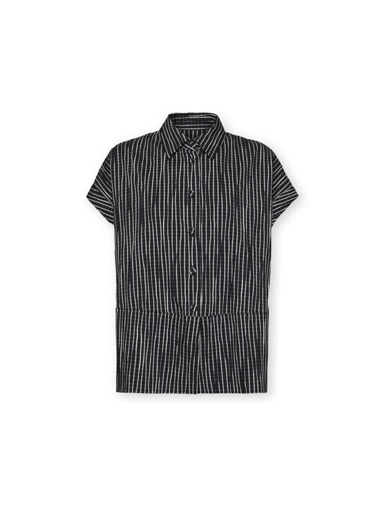 Elena Mirò Elena Mirò Camicia 5000Z000032N001 Nero Boxy Fit