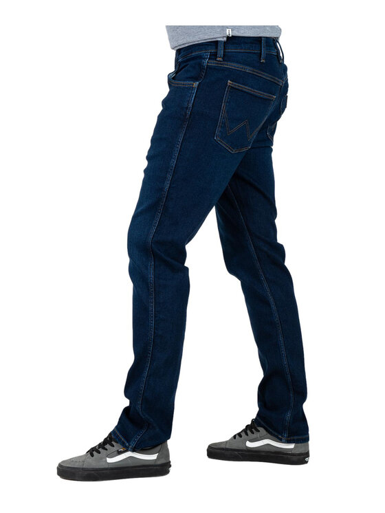 Wrangler Wrangler Jeansy 112362339 Granatowy Straight Fit
