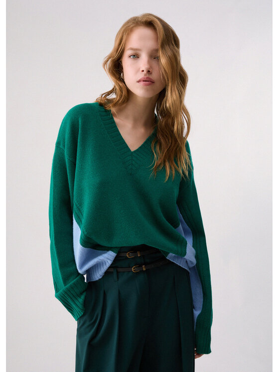 Liu Jo Liu Jo Maglione WF6089MS009L9200 Verde Regular Fit