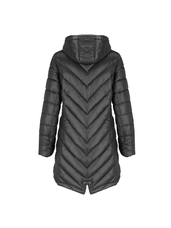 Perso Perso Bunda pro přechodné období pikowana przejściowa Černá Slim Fit
