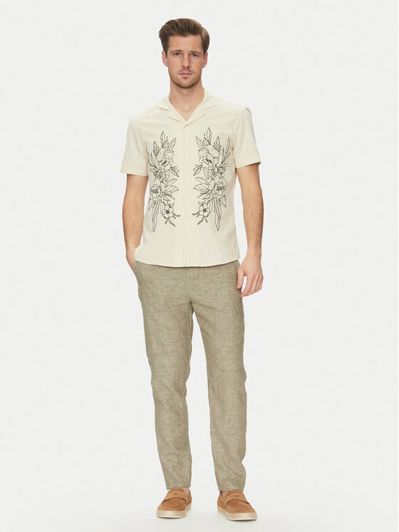 Blend Blend Штани з тканини 20718008 Зелений Regular Fit