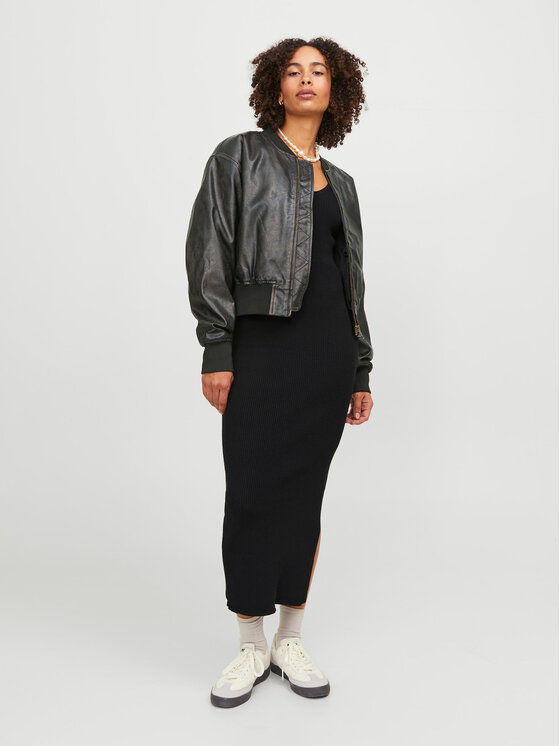 JJXX JJXX Bomber dzseki Hailey 12250708 Fekete Regular Fit