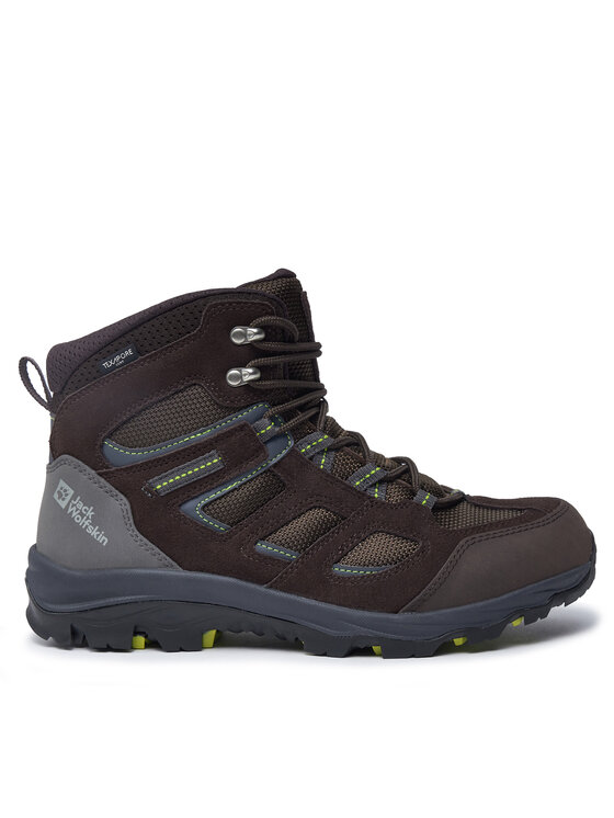 Jack Wolfskin Trekingová obuv Vojo 3 Texapore Mid M 4042462 Hnedá