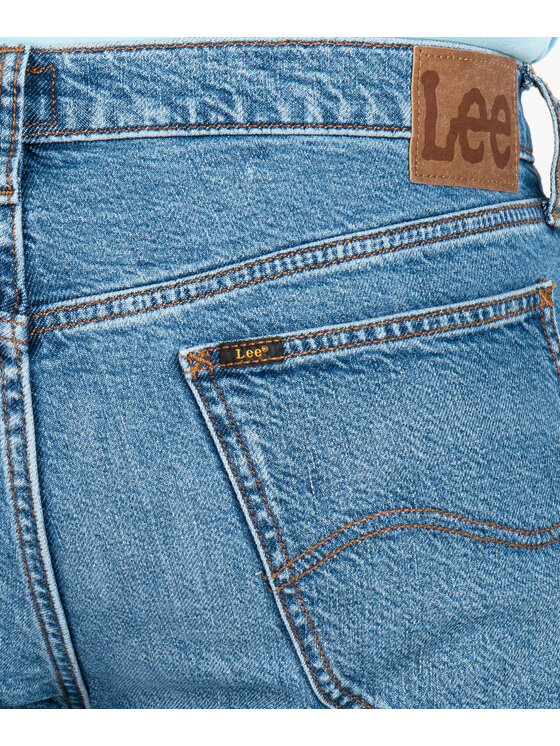 Lee Lee Jeansy 112356557 Niebieski Regular Fit
