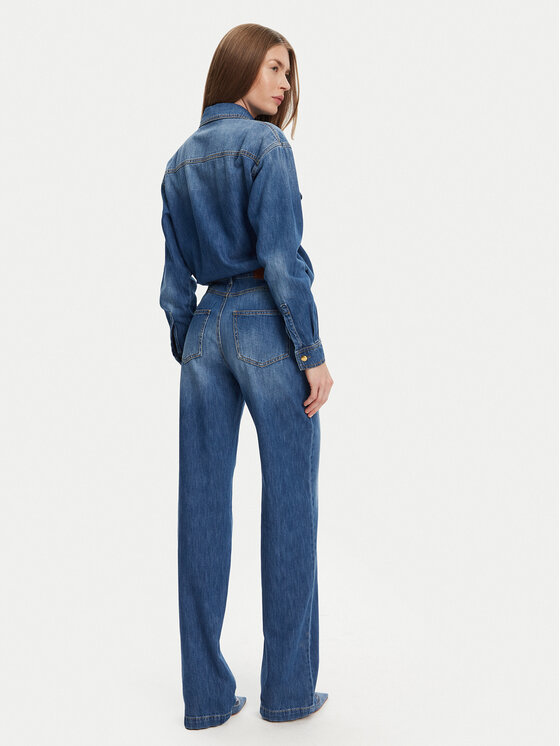 Elisabetta Franchi Elisabetta Franchi Jumpsuit TJ-38D-51E2 Blau Regular Fit