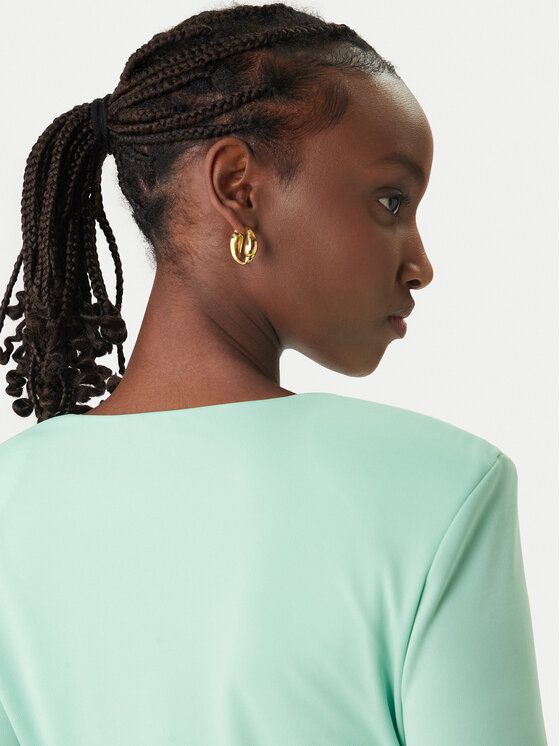 Just Cavalli Just Cavalli Коктейлна рокля 80PAO957 J0253 Син Slim Fit