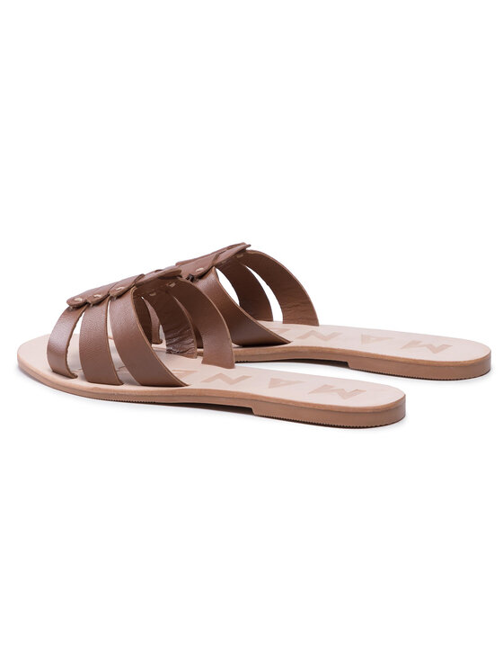 Ciabatte Leather Sandals S 5.1 Y0 Marrone