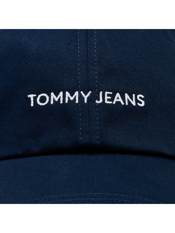 Tommy Jeans Tommy Jeans Cappellino Linear Logo AW0AW15845 Blu scuro