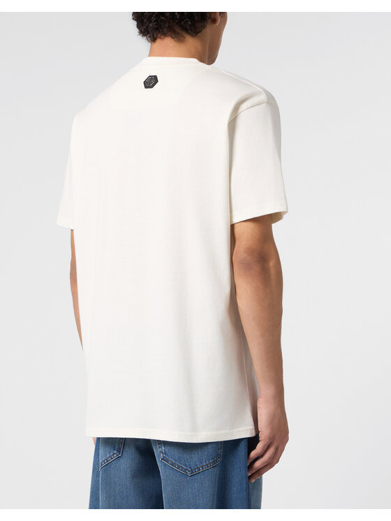 PHILIPP PLEIN PHILIPP PLEIN T-shirt 31111 Bianco Regular Fit