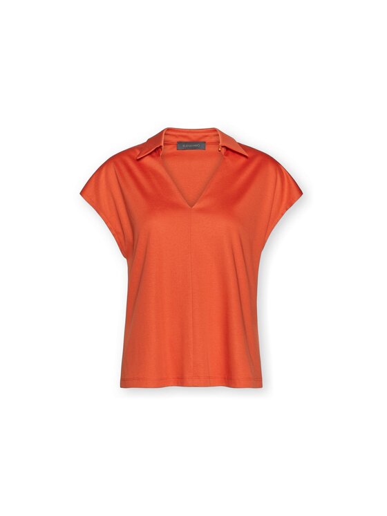 Elena Mirò Elena Mirò T-Shirt G094Z000615N027 Pomarańczowy Regular Fit