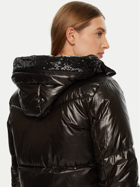 ACCESS FASHION ACCESS FASHION Vatovaná bunda 44-9109 Černá Regular Fit