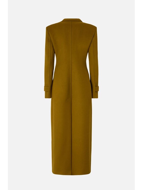 PINKO PINKO Zimní kabát Verici Cappoto Zelená Tailored Fit