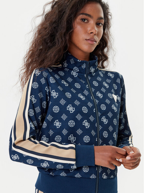Guess Guess Pulóver V5YQ07 K0282 Sötétkék Regular Fit