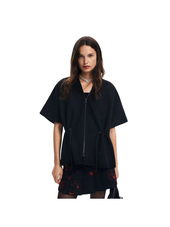 Desigual Desigual Poncho PONCHO_AVALON RICHMOND Nero Regular Fit