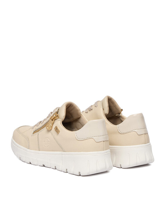 Rieker Rieker Sneakersy N1301-60 Béžová