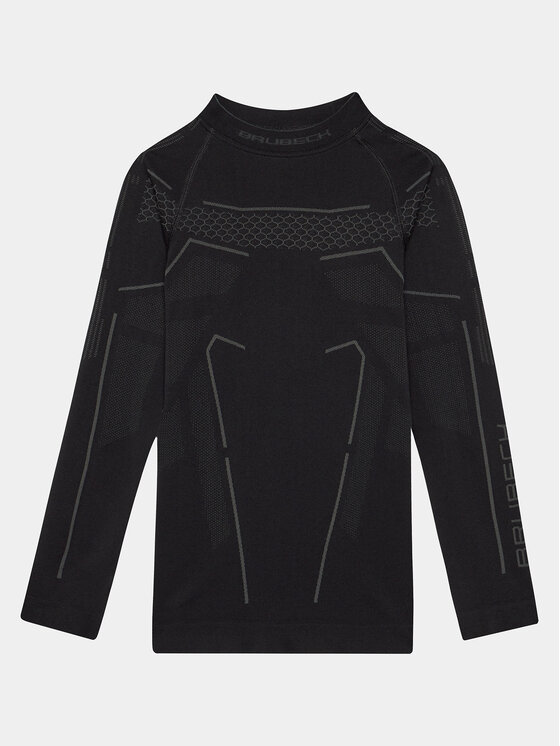 Brubeck Brubeck Termoaktīva apģērba augšdaļa LS1612J Melns Slim Fit