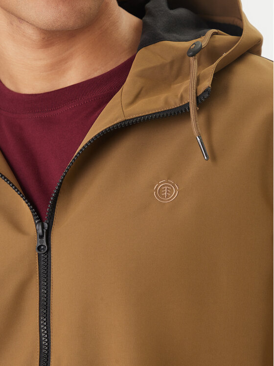 Element Element Bunda pro přechodné období Alder ELYJK00269 Hnědá Regular Fit