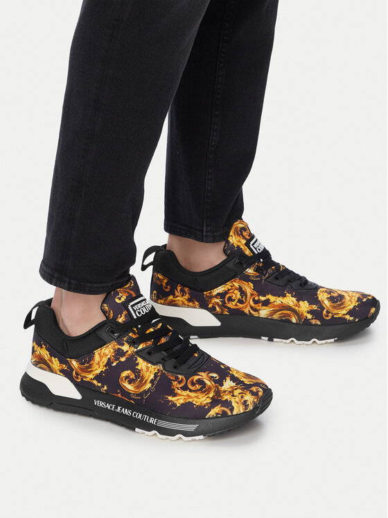 Versace Jeans Couture Sneakers 80YA3SA1 Negru