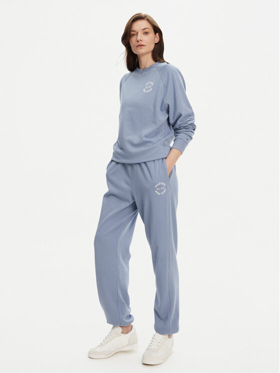 Tommy Hilfiger Tommy Hilfiger Spodnie dresowe UW0UW05793 Niebieski Regular Fit