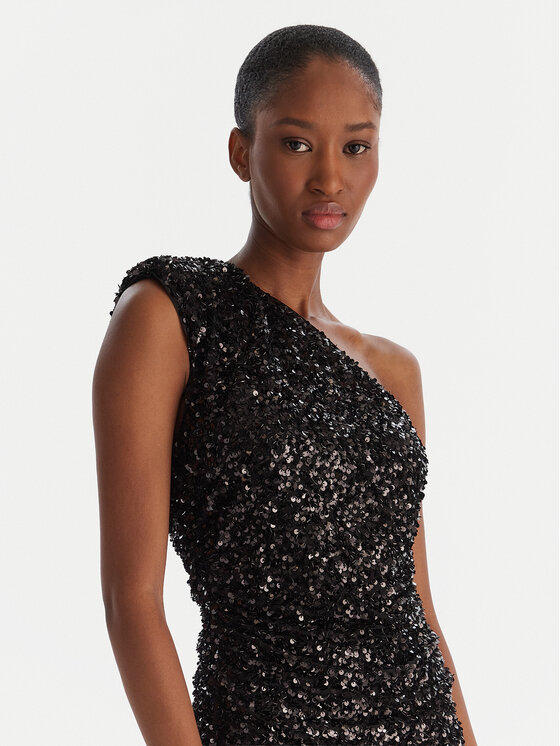 ACCESS FASHION ACCESS FASHION Rochie de seară 54-3354-612 Negru Slim Fit