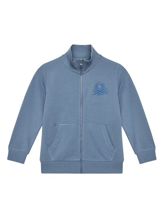 United Colors Of Benetton United Colors Of Benetton Felpa 3J68C501B Blu Regular Fit