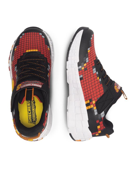 Skechers Skechers Sneakersy MINECRAFT MEGA-CRAFT 3.0 402182L BKRD Czerwony