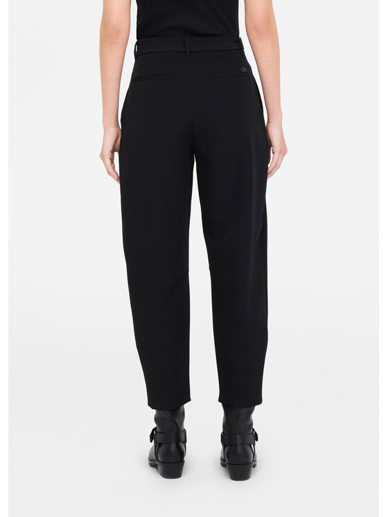 Liu Jo Liu Jo Pantaloni di tessuto MF5266TS89622222 Nero Carrot Fit