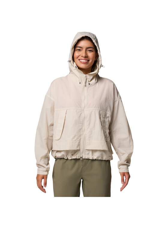 Kurtka przejściowa, rozmiar L, Beżowy, Columbia Paracutie II Windbreaker Jacket