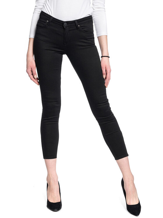 Lee Lee Jeans SCARLETT CROPPED Nero Skinny Fit