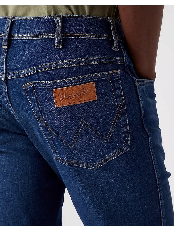 Wrangler Wrangler Jeansy TEXAS SLIM Niebieski Slim Fit