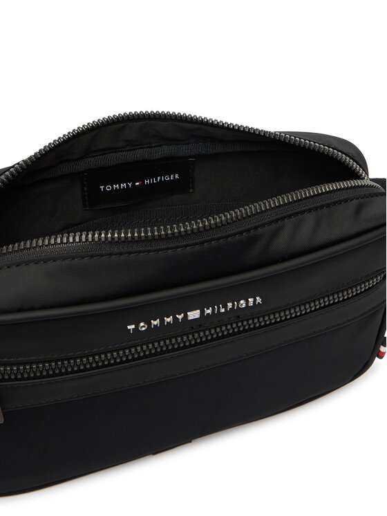 Tommy Hilfiger Tommy Hilfiger Geantă crossover Th Repreve Ew Reporter AM0AM14152 Negru