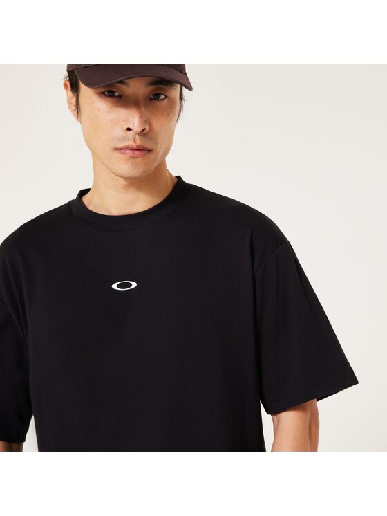 Oakley Oakley T-Shirt FOA407663 Czarny Regular Fit