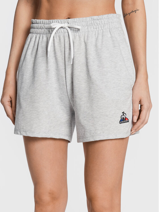 Le Coq Sportif Športne kratke hlače 2220574 Siva Regular Fit