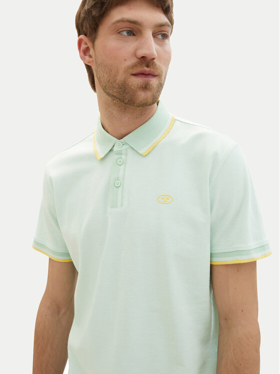 Tom Tailor Tom Tailor Polo majica 1040822 Zelena Regular Fit