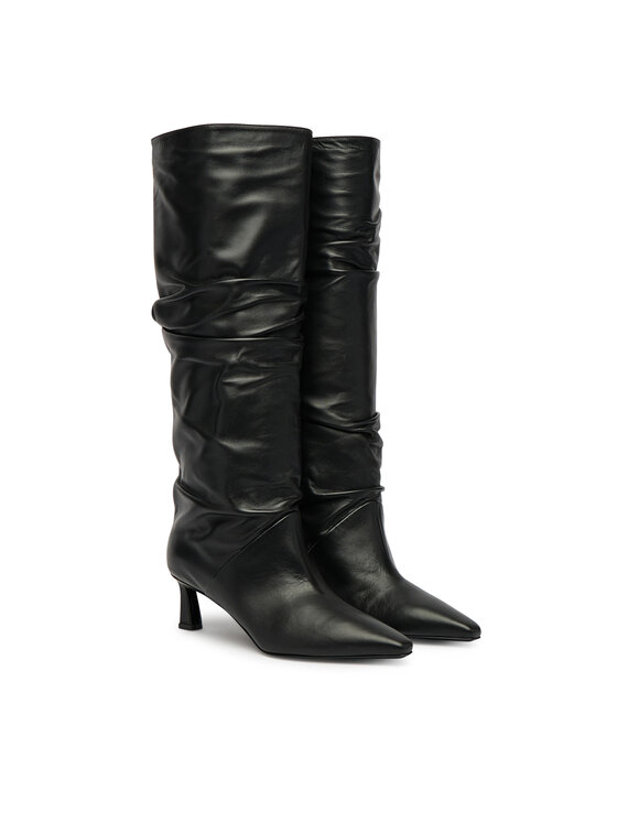 Pollini Pollini Ботуши SA26115M0NTE0000 Черен