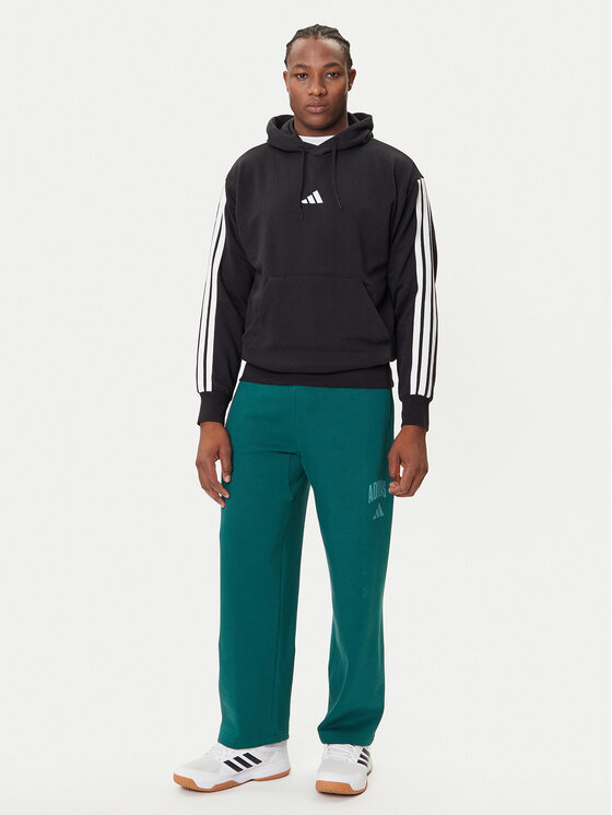 adidas adidas Μπλούζα Essentials 3-Stripes JE6297 Μαύρο Regular Fit